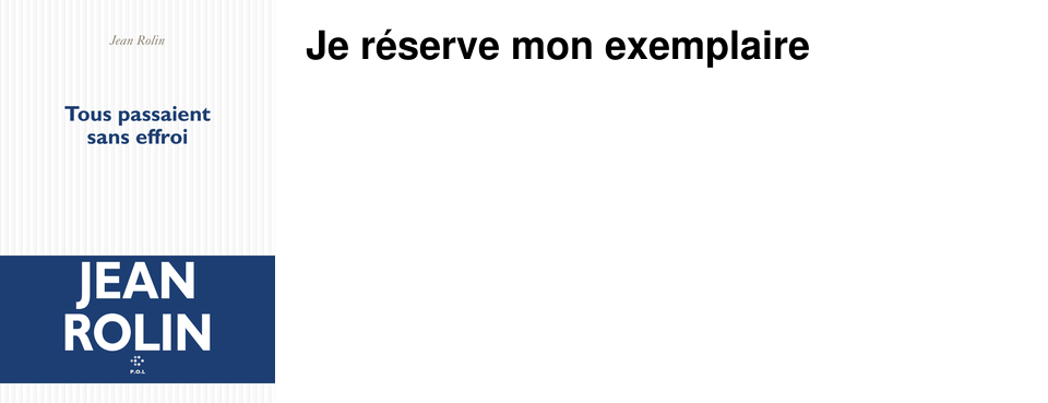 Je r�serve mon exemplaire
