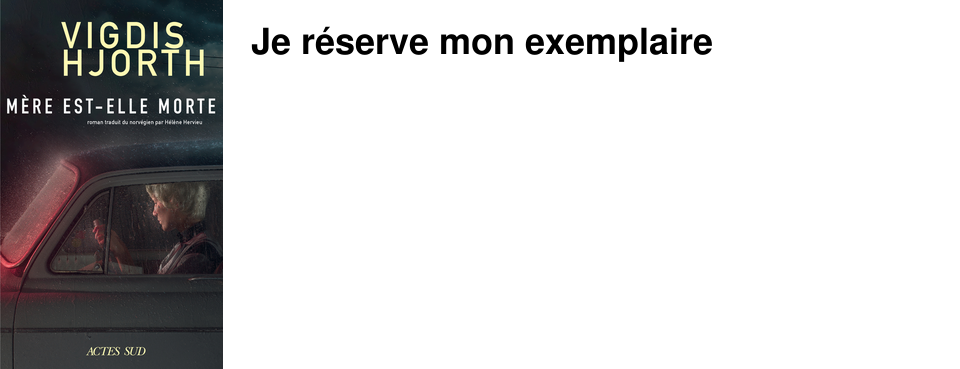 Je r�serve mon exemplaire