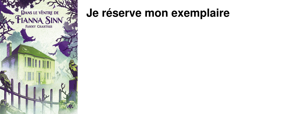 Je r�serve mon exemplaire