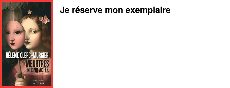 Je r�serve mon exemplaire