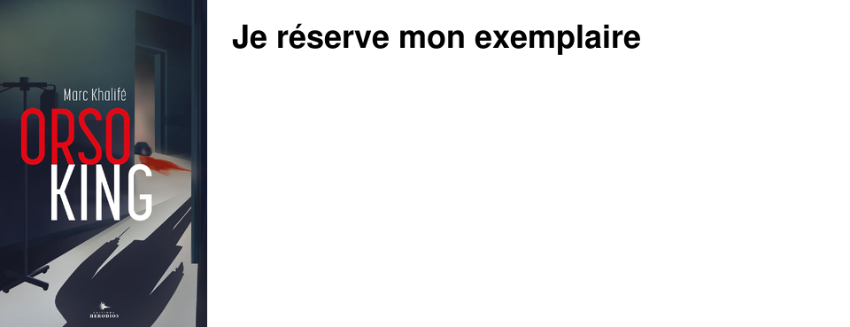 Je r�serve mon exemplaire