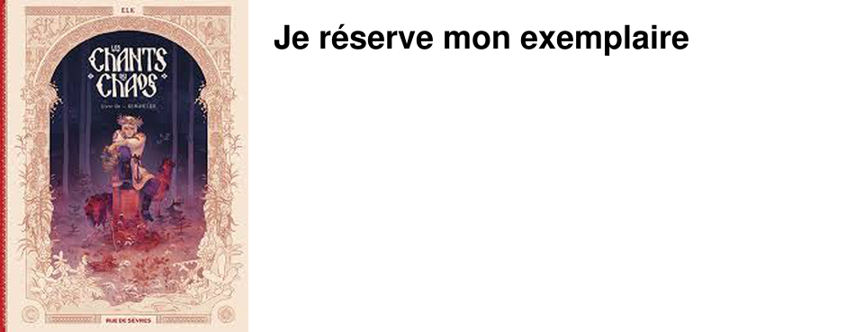 Je r�serve mon exemplaire