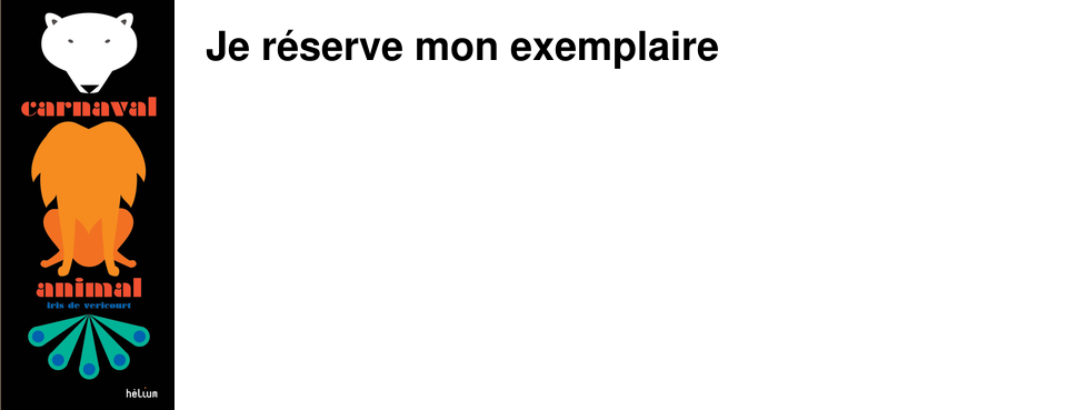 Je r�serve mon exemplaire
