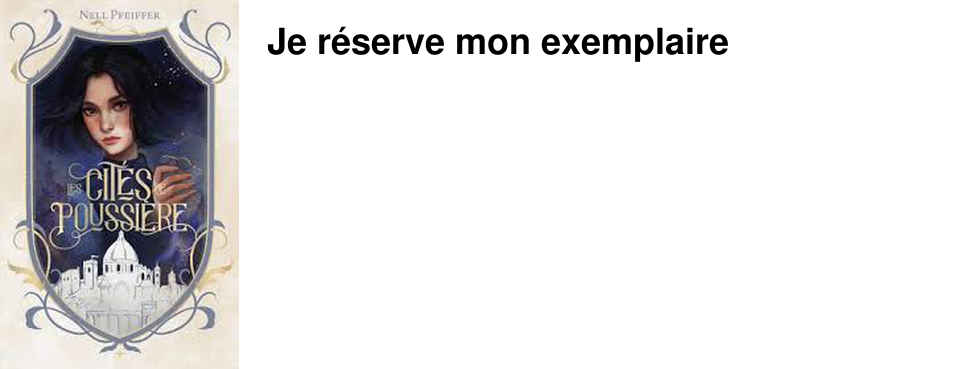 Je r�serve mon exemplaire